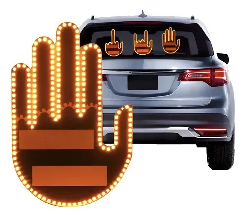 MANO LED PARA AUTO 