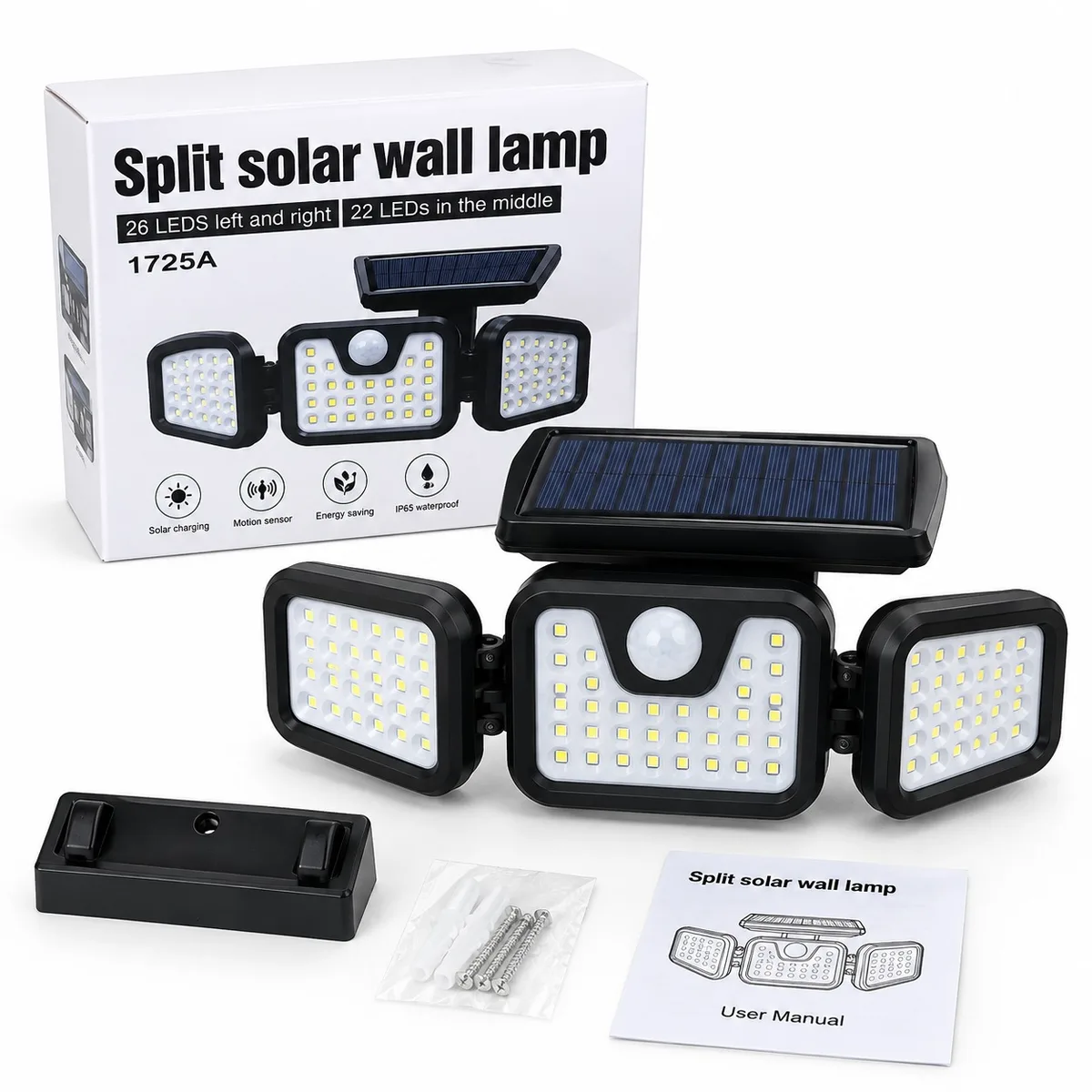 LÁMPARA SOLAR LED 